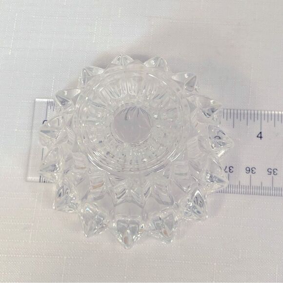 LEAD CRYSTAL CANDLE STICKS - Picture 5 of 6